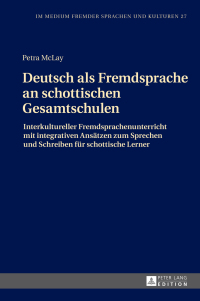 Imagen de portada: Deutsch als Fremdsprache an schottischen Gesamtschulen 1st edition 9783631672105