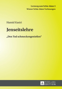 Imagen de portada: Jenseitslehre 1st edition 9783631671948