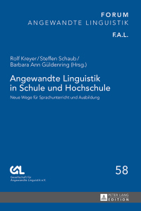 Cover image: Angewandte Linguistik in Schule und Hochschule 1st edition 9783631666272