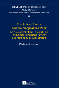 Imagen de portada: The Private Sector and the Marginalized Poor 1st edition 9783631671887
