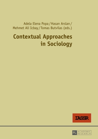 Imagen de portada: Contextual Approaches in Sociology 1st edition 9783631666074