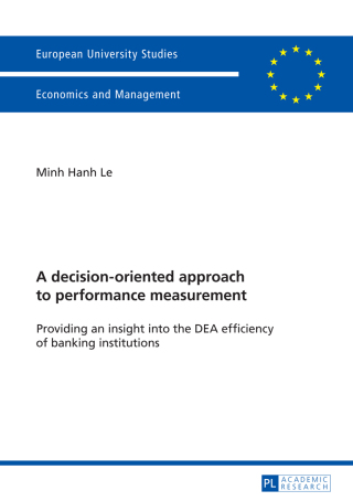 Cover image: A decision-oriented approach to performance measurement 1st edition 9783631669983