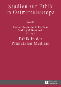 صورة الغلاف: Ethik in der Praenatalen Medizin 1st edition 9783631669143