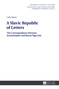 Cover image: A Slavic Republic of Letters 1st edition 9783631668870
