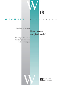 Cover image: Von Lenau zu «Laibach» 1st edition 9783631668863