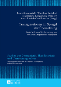 صورة الغلاف: Transgressionen im Spiegel der Uebersetzung 1st edition 9783631668337