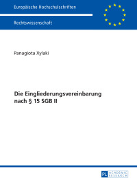 صورة الغلاف: Die Eingliederungsvereinbarung nach § 15 SGB II 1st edition 9783631668245