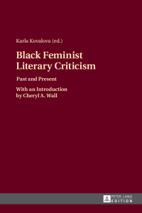 Titelbild: Black Feminist Literary Criticism 1st edition 9783631667583