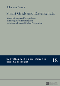 Cover image: Smart Grids und Datenschutz 1st edition 9783631667187