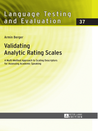 Cover image: Validating Analytic Rating Scales 1st edition 9783631666913