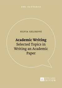 Titelbild: Academic Writing 1st edition 9783631673409
