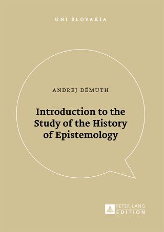 Cover image: Introduction to the Study of the History of Epistemology 1st edition 9783631673393