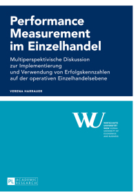 Titelbild: Performance Measurement im Einzelhandel 1st edition 9783631672839