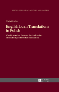 Omslagafbeelding: English Loan Translations in Polish 1st edition 9783631663608