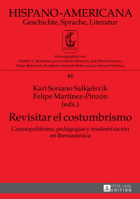 Imagen de portada: Revisitar el costumbrismo 1st edition 9783631663172
