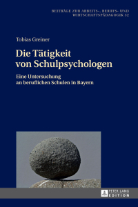 Cover image: Die Taetigkeit von Schulpsychologen 1st edition 9783631665428
