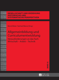 Titelbild: Allgemeinbildung und Curriculumentwicklung 1st edition 9783631665411