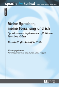 Cover image: Meine Sprachen, meine Forschung und ich 1st edition 9783631664858