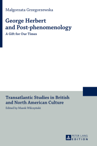 Titelbild: George Herbert and Post-phenomenology 1st edition 9783631661529