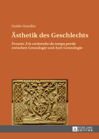 Cover image: Aesthetik des Geschlechts 1st edition 9783631661345