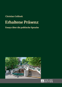 Imagen de portada: Erhaltene Praesenz 1st edition 9783631661192