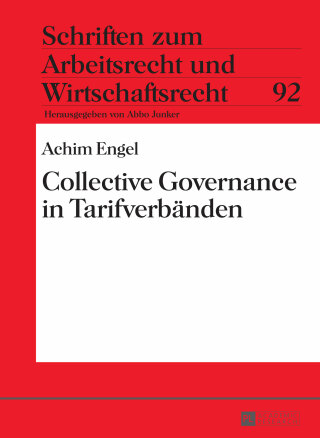 表紙画像: Collective Governance in Tarifverbaenden 1st edition 9783631661147