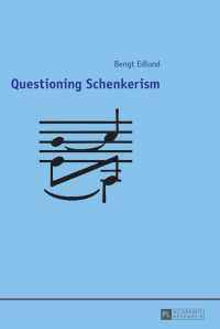 Cover image: Questioning Schenkerism 1st edition 9783631661130