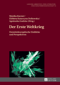 Titelbild: Der Erste Weltkrieg 1st edition 9783631661109