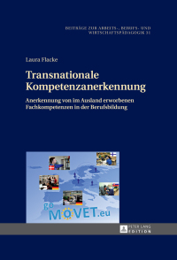 Imagen de portada: Transnationale Kompetenzanerkennung 1st edition 9783631661086