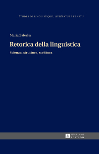 Omslagafbeelding: Retorica della Linguistica 1st edition 9783631662526