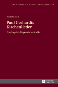 Titelbild: Paul Gerhardts Kirchenlieder 1st edition 9783631662502