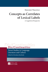 Cover image: Concepts as Correlates of Lexical Labels 1st edition 9783631662380