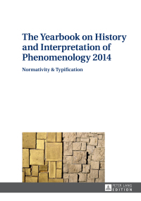 Titelbild: The Yearbook on History and Interpretation of Phenomenology 2014 1st edition 9783631662328
