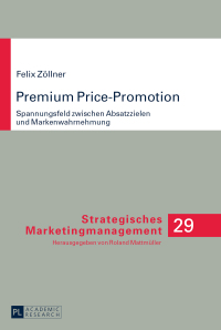 Omslagafbeelding: Premium Price-Promotion 1st edition 9783631662229