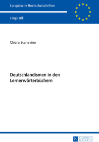 Cover image: Deutschlandismen in den Lernerwoerterbuechern 1st edition 9783631662069