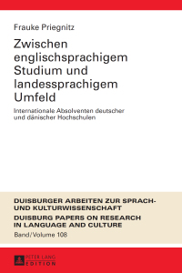 Imagen de portada: Zwischen englischsprachigem Studium und landessprachigem Umfeld 1st edition 9783631658857