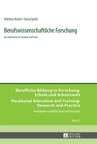 Immagine di copertina: Berufswissenschaftliche Forschung 2nd edition 9783631660881