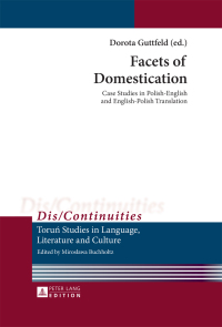 Cover image: Facets of Domestication 1st edition 9783631660652