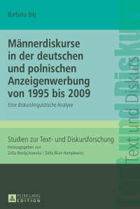 Cover image: Maennerdiskurse in der deutschen und polnischen Anzeigenwerbung von 1995 bis 2009 1st edition 9783631660546