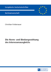Cover image: Die Norm- und Bindungswirkung des Interessenausgleichs 1st edition 9783631660454