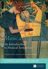 Imagen de portada: Music as Message 1st edition 9783631660331