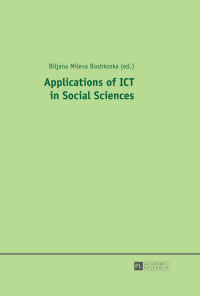 Imagen de portada: Applications of ICT in Social Sciences 1st edition 9783631660171