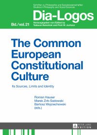 Imagen de portada: The Common European Constitutional Culture 1st edition 9783631659915