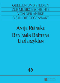 صورة الغلاف: Benjamin Brittens Liederzyklen 1st edition 9783631659854
