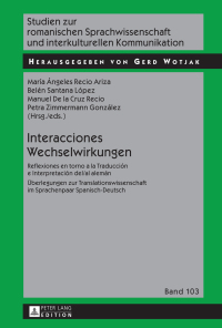 Cover image: Interacciones / Wechselwirkungen 1st edition 9783631659755