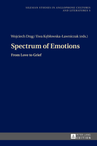 Cover image: Spectrum of Emotions 1st edition 9783631659342
