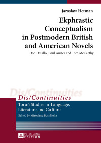 Cover image: Ekphrastic Conceptualism in Postmodern British and American Novels 1st edition 9783631659311