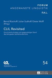 表紙画像: CLIL Revisited 1st edition 9783631656624