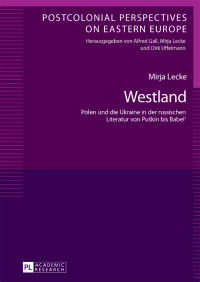 Imagen de portada: Westland 1st edition 9783631657737