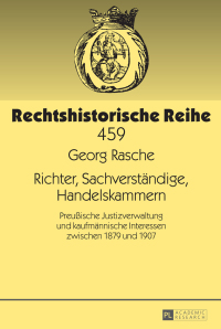 Cover image: Richter, Sachverstaendige, Handelskammern 1st edition 9783631657355